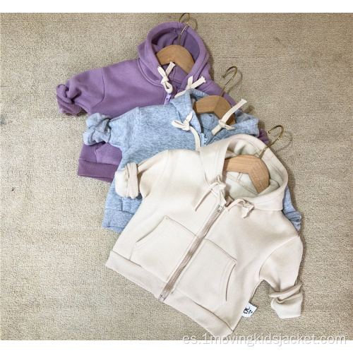 Ropa para niños Abrigo de suéter con capucha para bebé